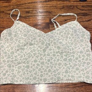 American Eagle Floral Print Tank